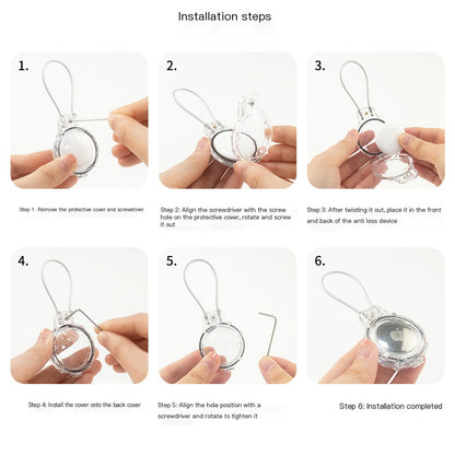 Waterproof Protective Case for Apple Airtag with Lock