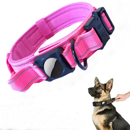 "Protective Dog Item for AirTag Positioning"