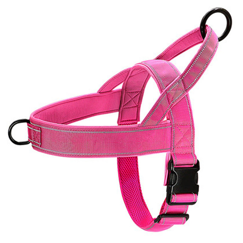 2024 Tactical Nylon Dog Harness with Leash (Medium/Large)