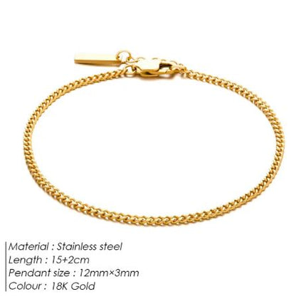 Men's Stainless Steel Titanium Steel Bracelet