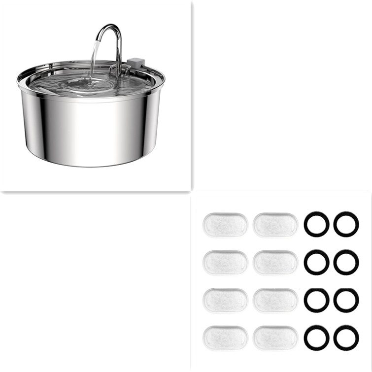 Stainless Steel Pet Water Fountain
