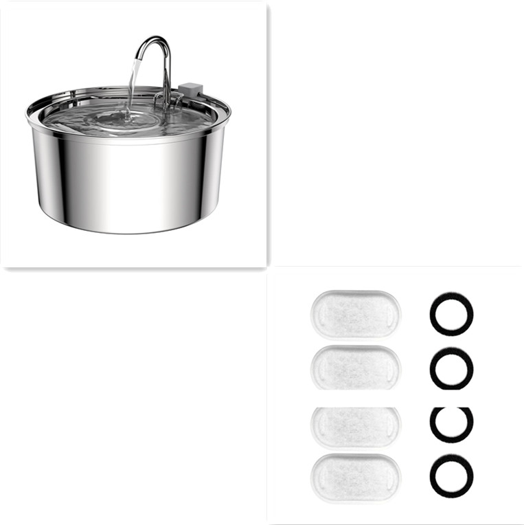 Stainless Steel Pet Water Fountain