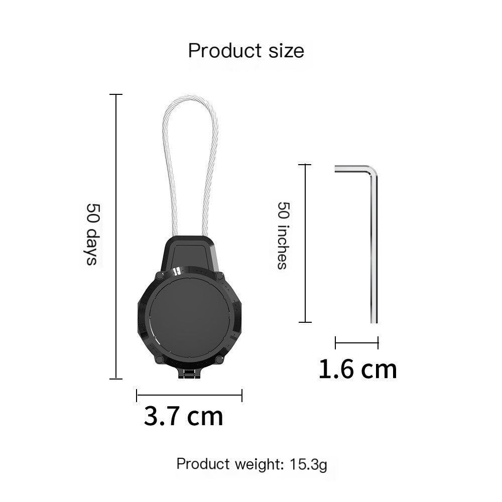 Waterproof Protective Case for Apple Airtag with Lock