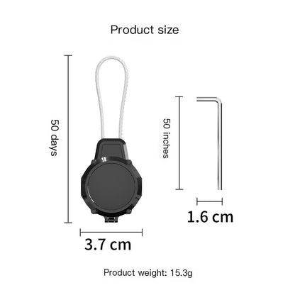 Waterproof Protective Case for Apple Airtag with Lock