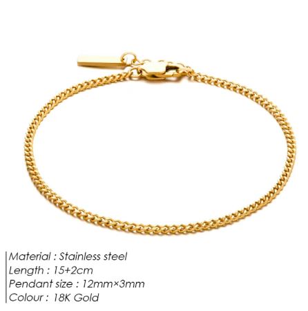 Men's Stainless Steel Titanium Steel Bracelet